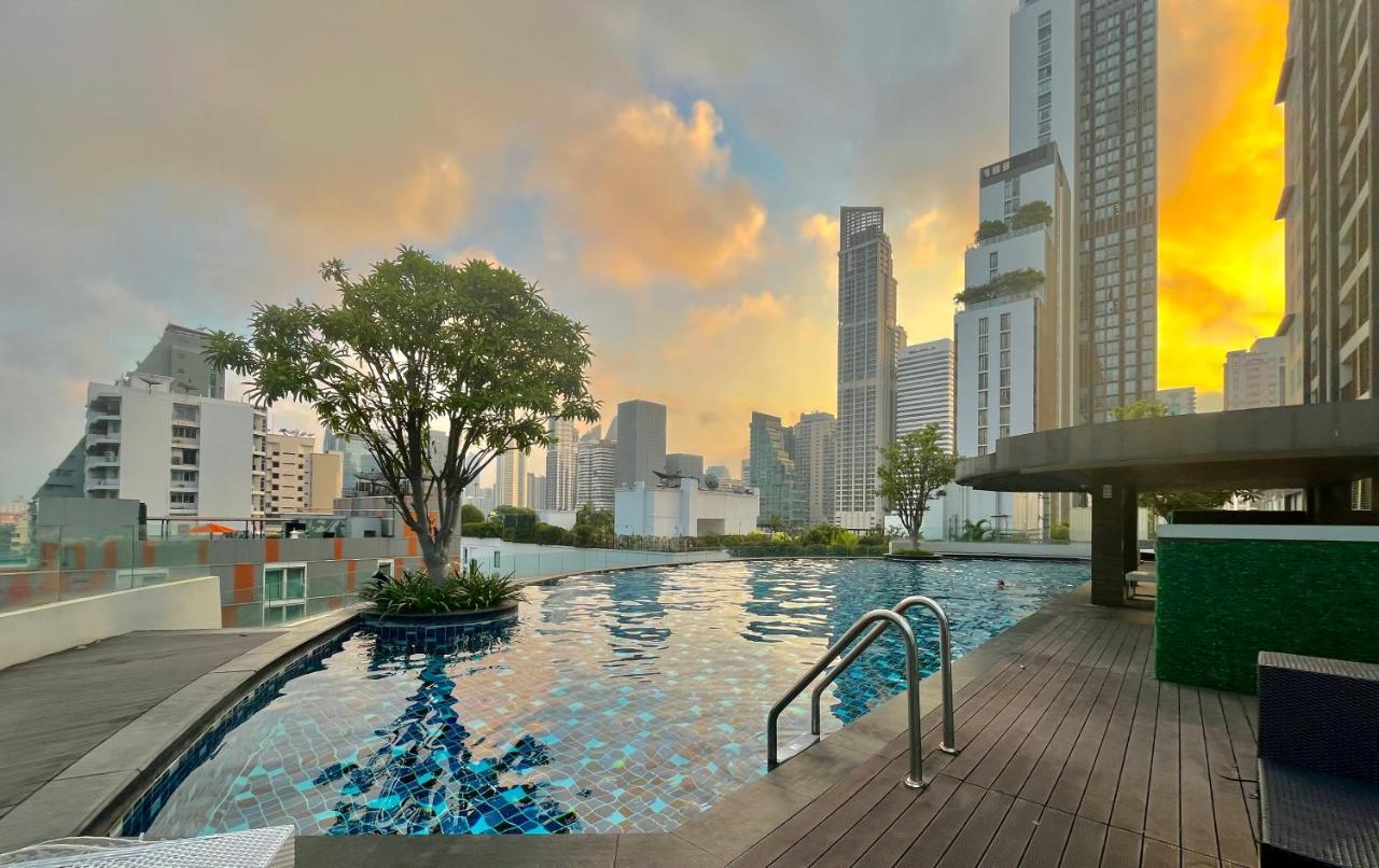 Cozy Studio Walk To Bts Free Wi-Fi Great Location Bangkok Ngoại thất bức ảnh