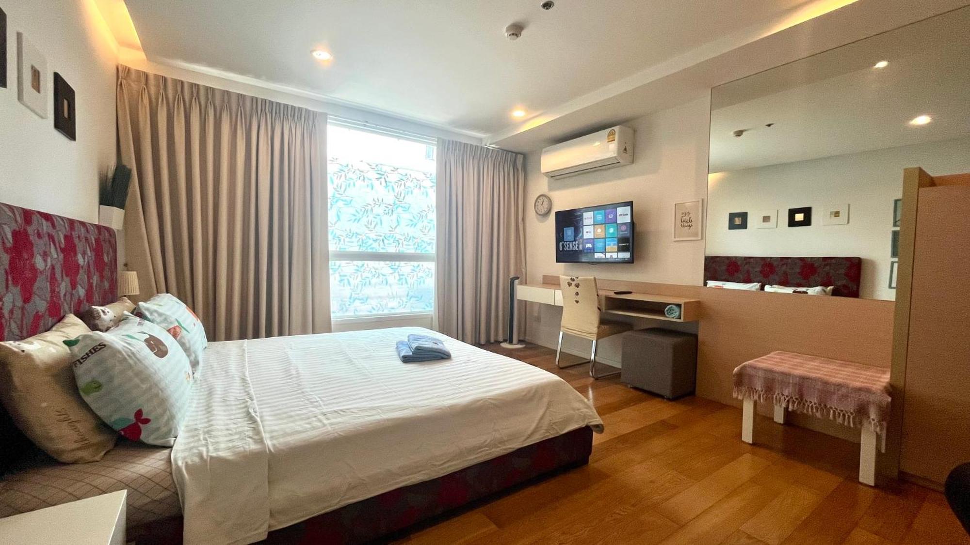 Cozy Studio Walk To Bts Free Wi-Fi Great Location Bangkok Ngoại thất bức ảnh