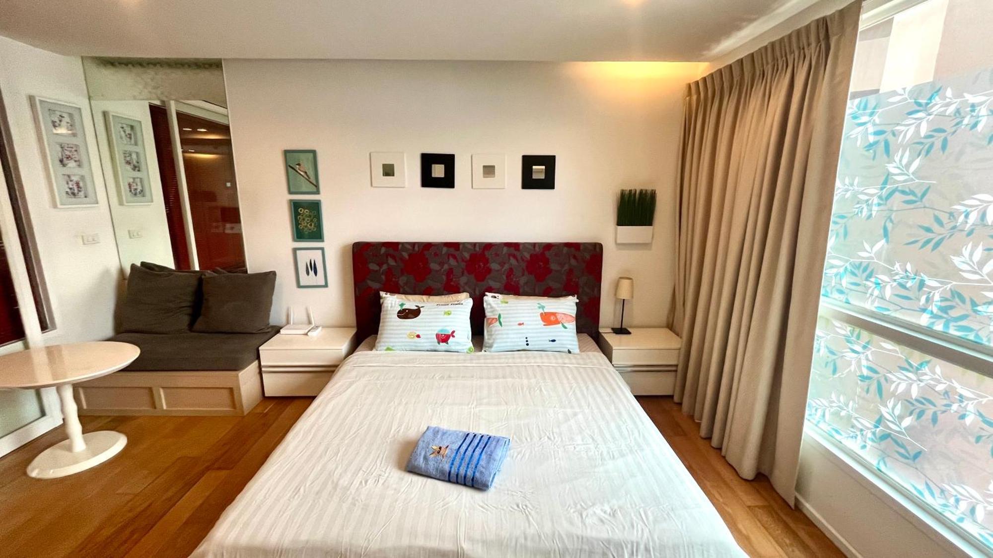 Cozy Studio Walk To Bts Free Wi-Fi Great Location Bangkok Ngoại thất bức ảnh